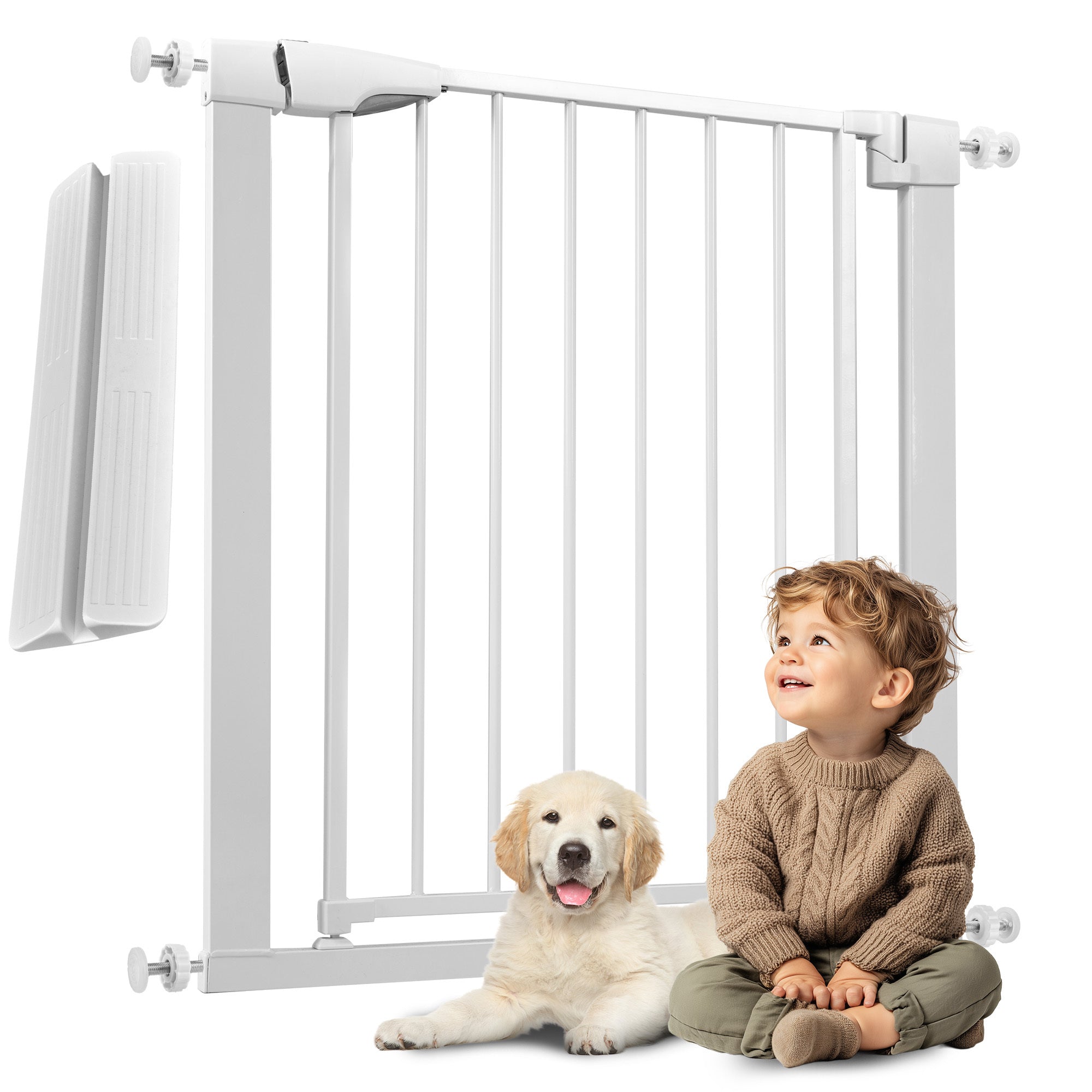 Treppenschutzgitter – GS-zertifiziert & bohrfrei