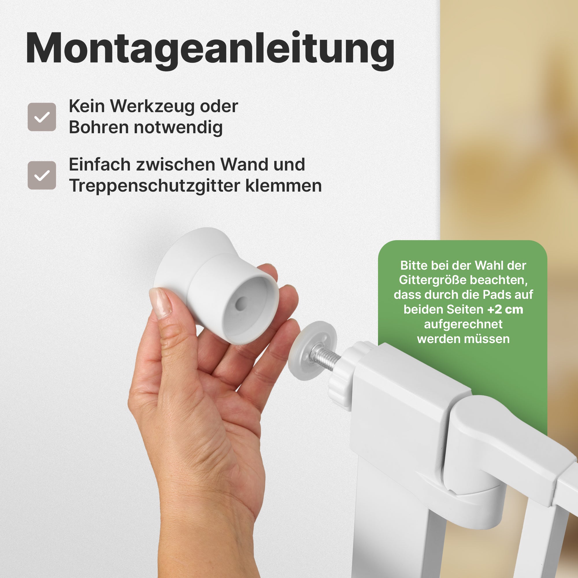 Wandschutzpads – Sicherer Halt ohne Schäden an Wänden & Türrahmen