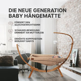 Fördert den Gleichgewichtssinn – Schaukelbewegung erinnert an den Mutterleib