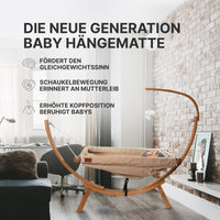 Fördert den Gleichgewichtssinn – Schaukelbewegung erinnert an den Mutterleib