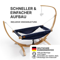 Schneller Aufbau inklusive Videoanleitung – deutscher Kundenservice