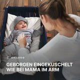 Geborgen eingekuschelt wie bei Mama im Arm