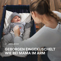 Geborgen eingekuschelt wie bei Mama im Arm