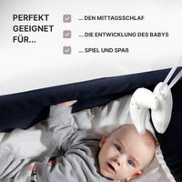 Perfekt für Mittagsschlaf, Entwicklung des Babys sowie Spiel und Spaß