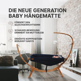 Fördert den Gleichgewichtssinn – Schaukelbewegung erinnert an den Mutterleib