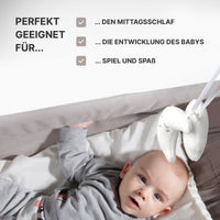 Perfekt für Mittagsschlaf, Entwicklung des Babys sowie Spiel und Spaß