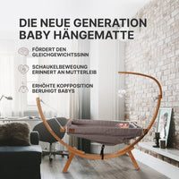 Fördert den Gleichgewichtssinn – Schaukelbewegung erinnert an den Mutterleib